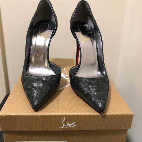 Brand new Christian Louboutin Iriza 100 Flinstar Pump Heels EU 40 | US 10 - Picture 5 of 6